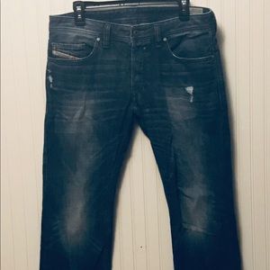Diesel Industry Men's 32x32 Button Fly Jeans